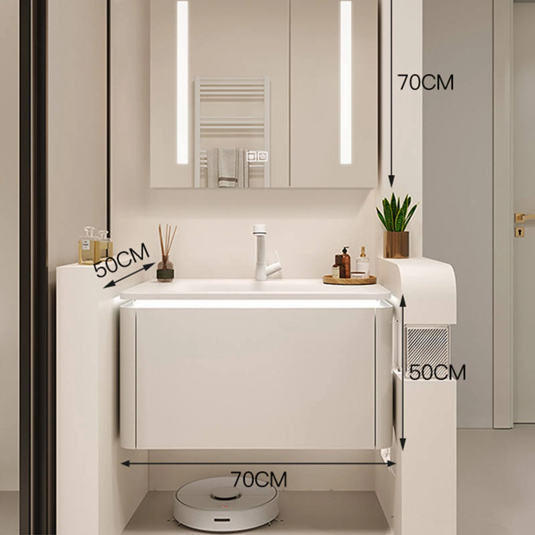 کابینت شناور دیواری لوکس حمام روشویی هتل مدرن کابینت حمام سینک یک نفره مرمر