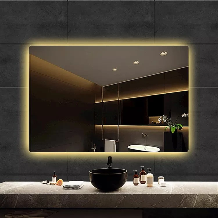 آینه LED هوشمند بدون قاب حمام مستطیلی